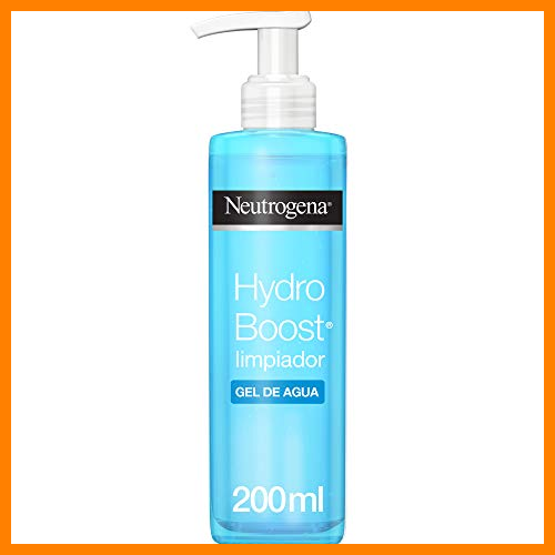 【 Mejor precio en oferta de 】✔️ Neutrogena Hydro Boost Gel de Agua Limpiador Facial con Ácido Hialurónico, 200 ml