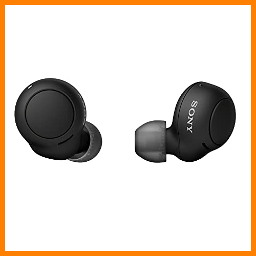 【 Mejor precio en oferta de 】✔️ Sony WF-C500 - Auriculares "True Wireless", Hasta 20 horas de autonomía con funda de carga, Compatible con Voice Assistant, Micrófono incorporado para llamadas telefónicas, Conexión Bluetooth, Negro