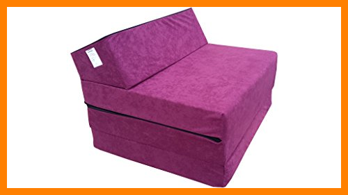 【 Mejor precio en oferta de 】✔️ Natalia Spzoo Colchón Plegable Cama de Invitados colchón de Espuma 200x70 cm FM (Violeta)