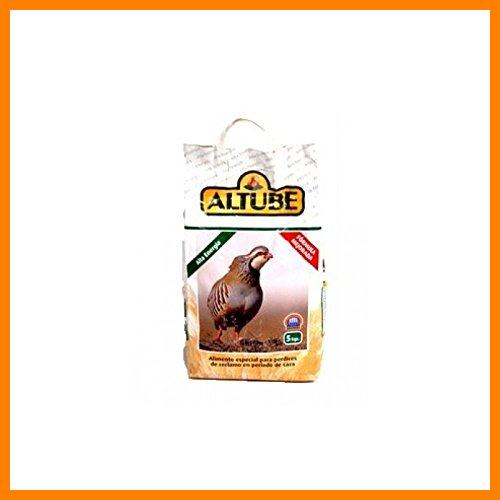 【 Mejor precio en oferta de 】✔️ ALTUBE PIENSO Perdiz Alta ENERGIA 5KG