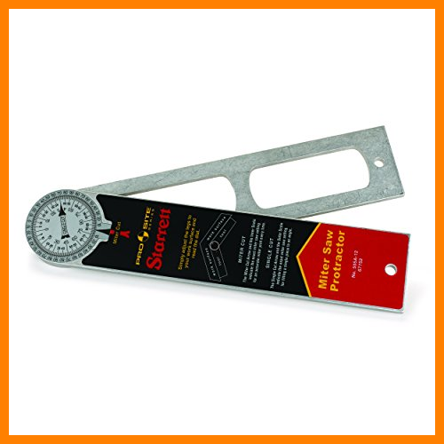 【 Mejor precio en oferta de 】✔️ Starrett 505A Pro-Site - Transportador de ángulos (aluminio)