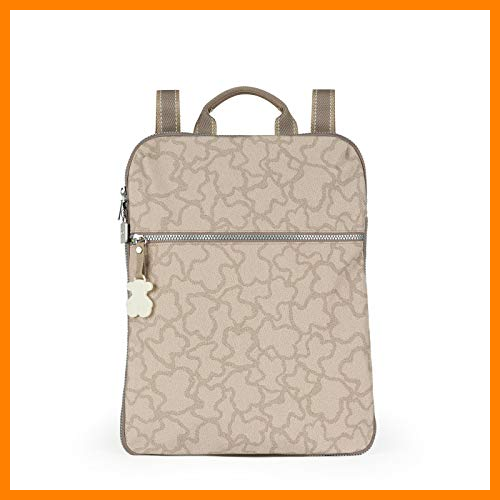 【 Mejor precio en oferta de 】✔️ Tous Kn, Bolso Mochila para Mujer, Gris (Piedra 695810040), 32x41x13 cm (W x H x L)