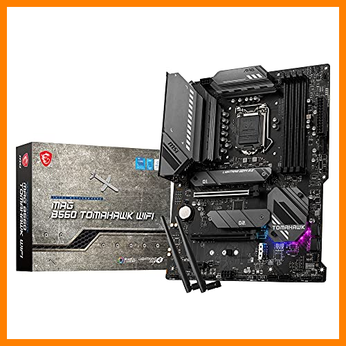 【 Mejor precio en oferta de 】✔️ MSI MAG B560 TOMAHAWK WIFI Placa Base Gaming, ATX - Soporta Procesadores Intel Core 11ª Gen, LGA 1200 - Mystic Light, DDR4 Boost (5066MHz/OC), 2 x PCIe 4.0/3.0 x16, 3 x M.2 Gen4/3, 2.5G LAN, Wi-Fi 6E