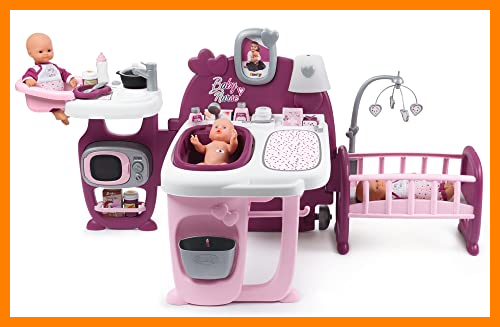 【 Mejor precio en oferta de 】✔️ Smoby 220349 La Casa de Los Bebés Baby Nurse para Muñecos Bebé, multicolor, única , color/modelo surtido