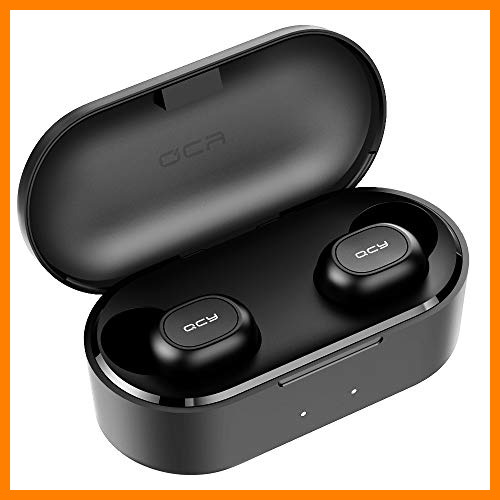 【 Mejor precio en oferta de 】✔️ Tepoinn Auriculares Bluetooth 5.0, Inalámbricos Auriculares Mini Twins Estéreo In-Ear 35 Horas de Reproducción Auricular con estación de Carga magnética y micrófono Incorporado para iPhone y Android