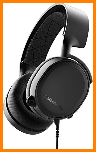 【 Mejor precio en oferta de 】✔️ SteelSeries Arctis 3 - Auriculares de Juego Multiplataforma - para PC, Playstation 4, Xbox One, Nintendo Switch, RV, Android y iOS - Negro