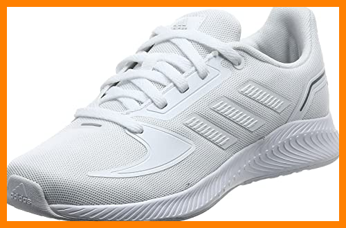 【 Mejor precio en oferta de 】✔️ adidas Runfalcon 2.0, Road Running Shoe, Cloud White/Cloud White/Grey, 37 1/3 EU