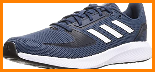 【 Mejor precio en oferta de 】✔️ adidas Runfalcon 2.0, Road Running Shoe Hombre, Crew Navy/Cloud White/Legend Ink, 43 1/3 EU