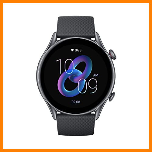【 Mejor precio en oferta de 】✔️ Amazfit GTR 3 Smartwatch Pantalla AMOLED de 1.39" Reloj Inteligente Fitness GPS 150 +Modos Deportivos 21 días de duración de la batería Monitoreo de Salud Alexa Integrado Zepp OS Sistema 5ATM Negro