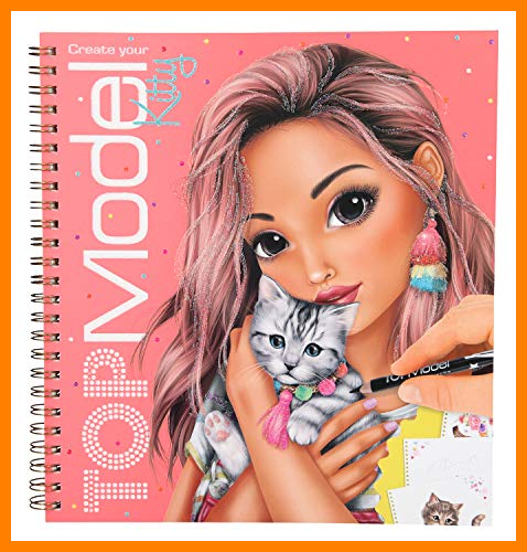 【 Mejor precio en oferta de 】✔️ Top Model CREA tu Libro de Colorear Kitty, TOPModel (0010469), Multicolor (DEPESCHE 1)