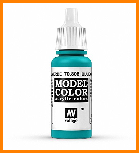 【 Mejor precio en oferta de 】✔️ Vallejo Model Color Pintura Acrílica, Azul (Green Blue), 17 ml