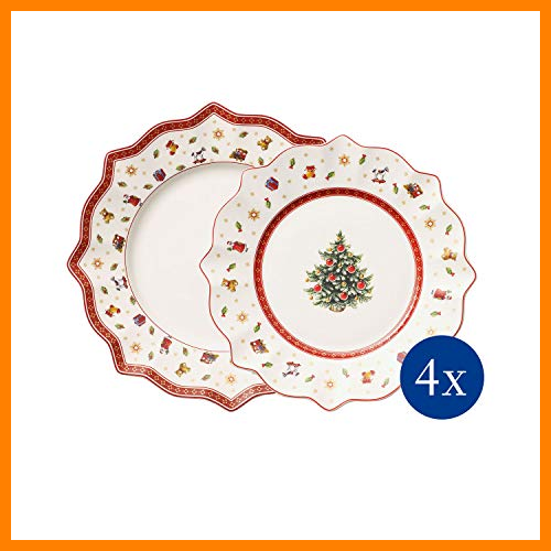 【 Mejor precio en oferta de 】✔️ Villeroy & Boch Group Toy's Delight Servicio de Mesa para hasta 4 Personas, Porcelana Premium, Colorido, set de 8 piezas