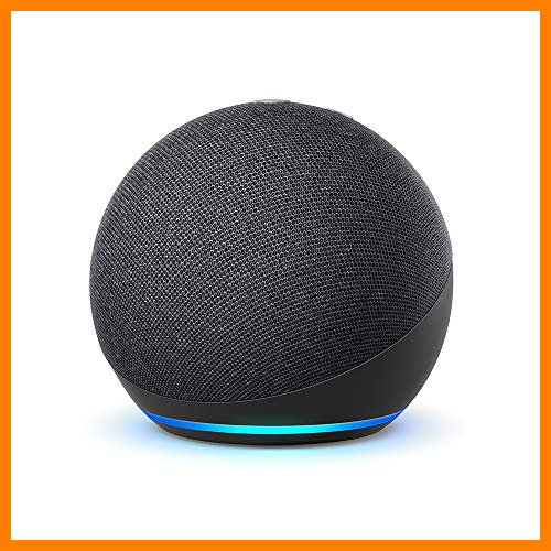 【 Mejor precio en oferta de 】✔️ Nuevo Echo Dot (4.ª generación), versión internacional | Altavoz inteligente con Alexa | Antracita | No disponible en portugués (Portugal)