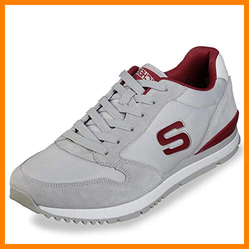 【 Mejor precio en oferta de 】✔️ Skechers 52384-GRY_42, Zapatillas Hombre, Grey, EU