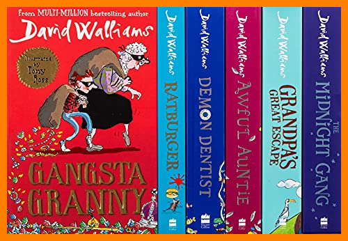 【 Mejor precio en oferta de 】✔️ The World of David Walliams: The Amazing Adventures Box Set: From multi-million bestselling author David Walliams