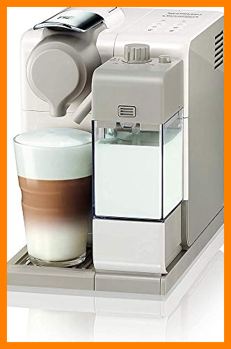 【 Mejor precio en oferta de 】✔️ Nespresso De'Longhi Lattisima Touch Animation EN560.W-Cafetera monodosis de cápsulas Nespresso con depósito de leche, 6 recetas seleccionables, color blanco, Incluye pack de bienvenida con 14 cápsulas