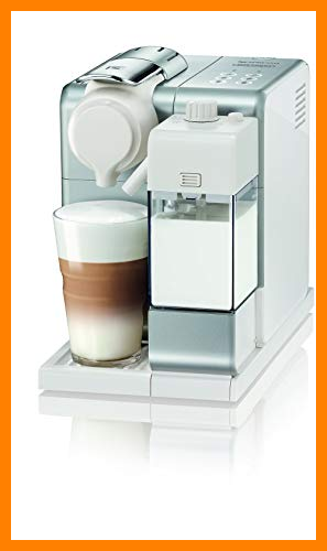 【 Mejor precio en oferta de 】✔️ Nespresso De'Longhi Lattisima Touch Animation EN560.S -Cafetera monodosis de cápsulas Nespresso con depósito de leche, 6 recetas seleccionables, color plata, Incluye pack de bienvenida con 14 cápsulas