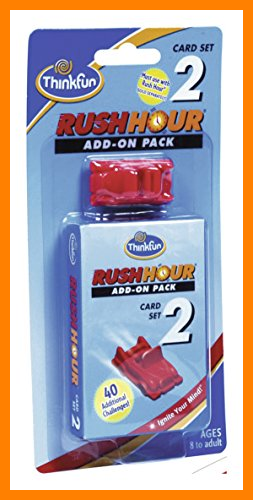 【 Mejor precio en oferta de 】✔️ ThinkFun Rush Hour® 76333 - Juego de ampliación (2 Unidades)