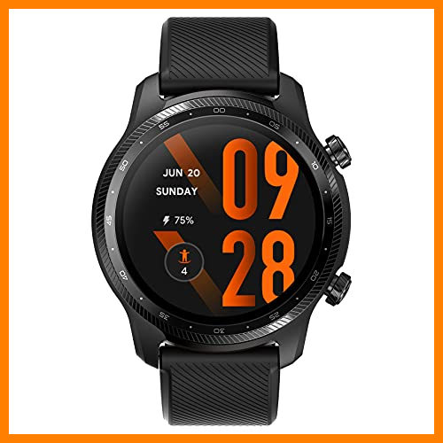 【 Mejor precio en oferta de 】✔️ Ticwatch Pro 3 Ultra GPS Smartwatch Qualcomm SDW4100 y Mobvoi Sistema de procesador Dual Wear OS Smart Watch para Hombres Oxígeno en Sangre Detección IHB AFiB Evaluación de Fatiga 3-45 días Batería