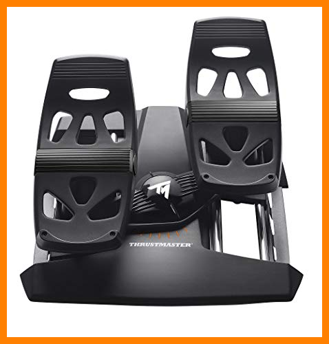 【 Mejor precio en oferta de 】✔️ Thrustmaster T.FLIGHT RUDDER PEDALS - PC / PS4 - Dos pedales de freno diferencial grandes - compatible con todos losjoysticks del mercado