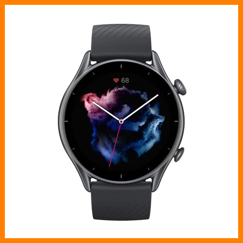 【 Mejor precio en oferta de 】✔️ Amazfit GTR 3 Smartwatch Pantalla AMOLED de 1.39" Reloj Inteligente Fitness GPS 150 +Modos Deportivos 21 días de duración de la batería Monitoreo de Salud Alexa Integrado Zepp OS Sistema 5 ATM Negro