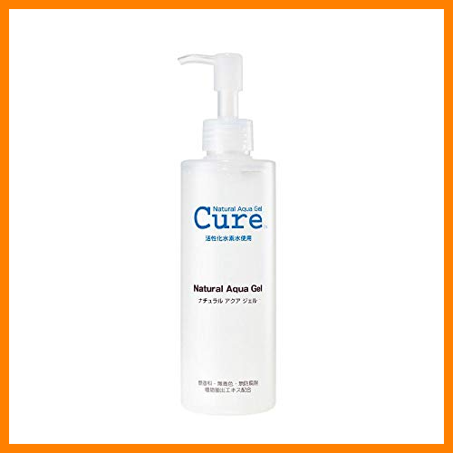 【 Mejor precio en oferta de 】✔️ Natural Aqua Gel Cure | Exfoliante Facial | 250 ml | 91% Agua con Hidrógeno Activado | Reduce los Poros y Puntos Negros | Gel limpiador Facial Hidratante | Exfoliante Facial Mujer