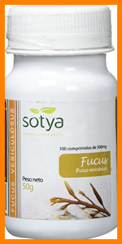 【 Mejor precio en oferta de 】✔️ Sotya Fucus, 100 Comprimidos, 500 mg