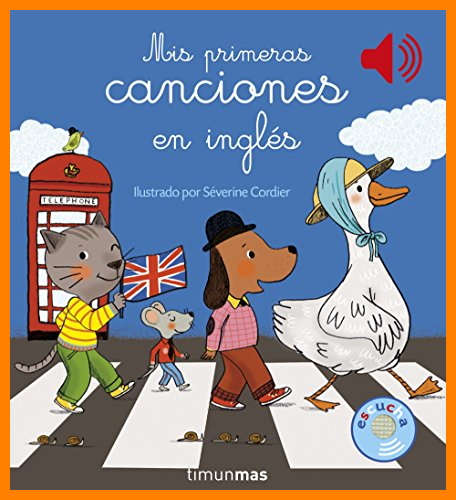 【 Mejor precio en oferta de 】✔️ Mis primeras canciones en inglés (Libros con sonido)