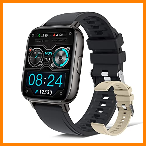 【 Mejor precio en oferta de 】✔️ Smartwatch, 1.69'' Reloj Inteligente Hombre Mujer, Impermeable IP68 Reloj Deportivo con Pulsómetro, Monitor de Sueño, Monitores de Actividad, Cronómetro, Podómetro, Pulsera de Actividad Inteligente