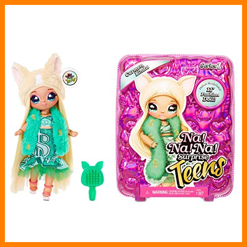 【 Mejor precio en oferta de 】✔️ Na! Na! Na! Surprise moda CARMEN LINDA-Muñeca grande y suave para coleccionar con ropa y accesorios de lujo-Teens Serie 1-Edad: para niños a partir de 5 años, multicolor (L.O.L. Surprise 573883)