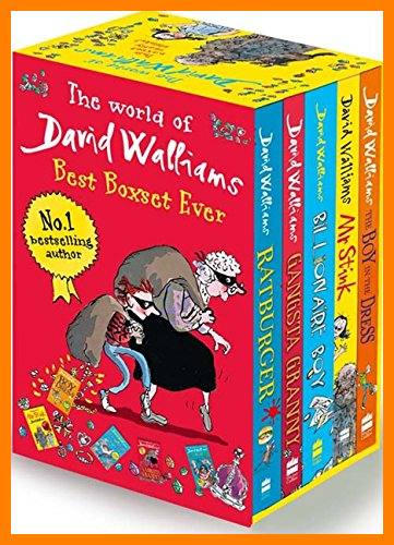 【 Mejor precio en oferta de 】✔️ The World of David Walliams: Best Boxset Ever