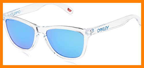 【 Mejor precio en oferta de 】✔️ OAKLEY Frogskins 9013d0 Gafas de sol para Unisex, Transparente, 0