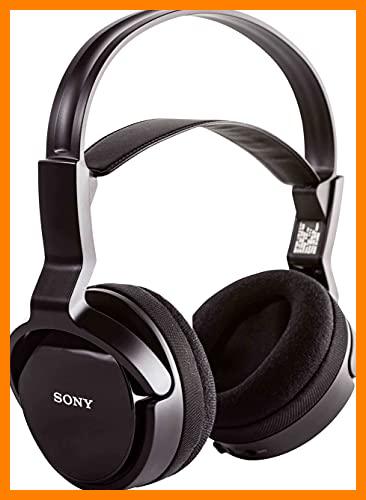 【 Mejor precio en oferta de 】✔️ Sony MDR-RF811RK - Auriculares de Diadema Cerrados Inalámbricos, Negro