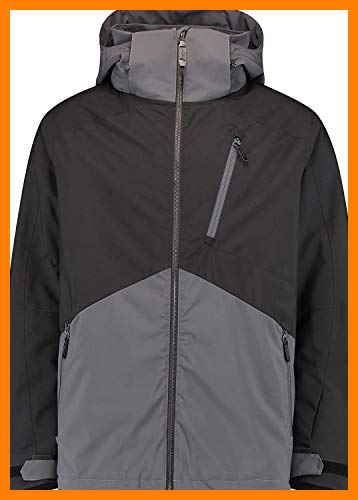 【 Mejor precio en oferta de 】✔️ O'NEILL PM Aplite Jacket Chaqueta Hombre con Capucha, Black out, L