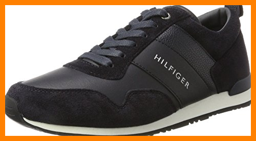 【 Mejor precio en oferta de 】✔️ Tommy Hilfiger M2285Axwell 11C1, Zapatillas Hombre, Azul (Midnight), 43 EU