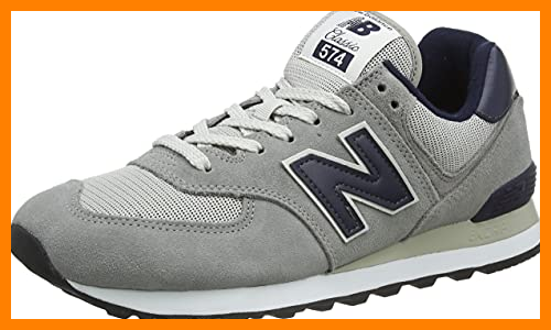 【 Mejor precio en oferta de 】✔️ New Balance ML574V2, Zapatillas Hombre, Grey (Be2), 37 EU