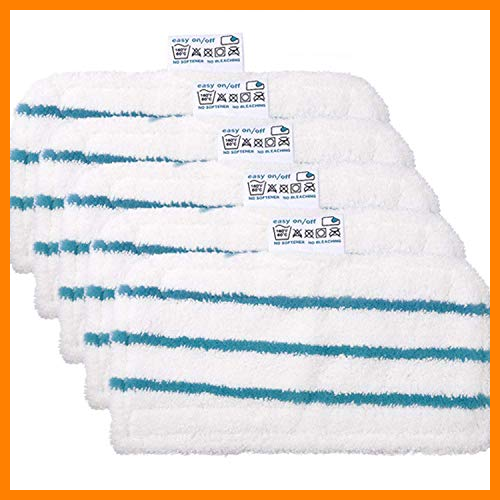 【 Mejor precio en oferta de 】✔️ Zealing Paquete de 5 almohadillas de limpieza de microfibra lavables para mopa de vapor Black & Decker FSMH1321, FSM1605, FSMH13151SM, parte # FSMP20