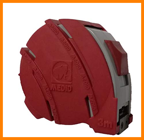 【 Mejor precio en oferta de 】✔️ Medid MD/3419M Flexómetro con 2 imanes en la uña que aguantan una tensión de 2.5 Kg, 3 m x 19 mm