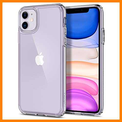 【 Mejor precio en oferta de 】✔️ Spigen Funda Ultra Hybrid Compatible con iPhone 11 - Transparente