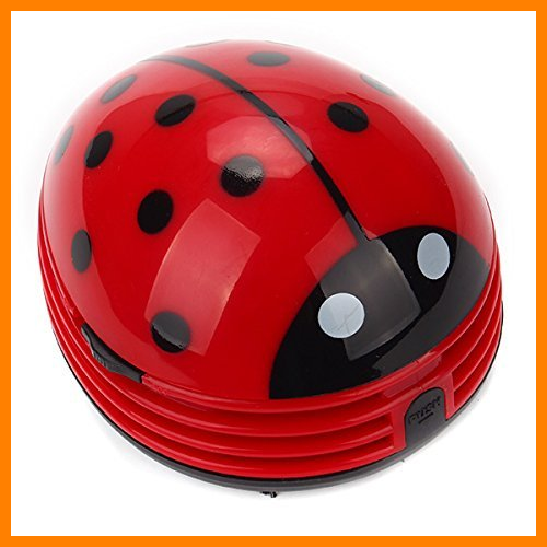 【 Mejor precio en oferta de 】✔️ ANKEER escritorio escritorio vacío polvo limpiador escarabajo mariquita