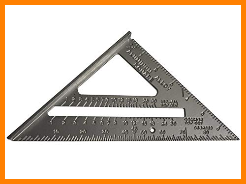 【 Mejor precio en oferta de 】✔️ Silverline Tools 734100 - Escuadra de aleación de aluminio 185 mm