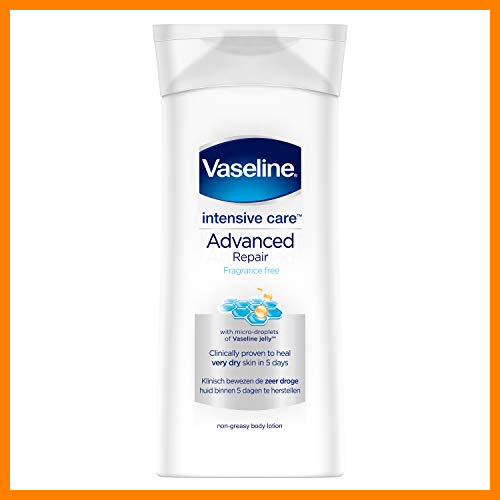 【 Mejor precio en oferta de 】✔️ Vaseline Locion Corporal Advanced Repair no Tiene Fragancia, 400 Mililitros