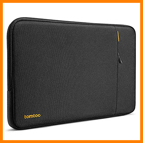 【 Mejor precio en oferta de 】✔️ tomtoc Funda Blanda Ecológico para 16" MacBook Pro A2485 M1 Pro/Max 2021 / A2141 2019, 15" MacBook Pro Retina, 15,6" ASUS TUF Gaming / ROG Zephyrus, 15" Surface Book 3/2, Bolso Portátil Antigolpes