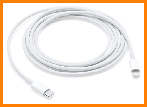 【 Mejor precio en oferta de 】✔️ Apple Cable de USB-C a conector Lightning (2 m)