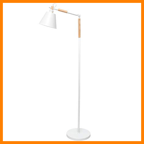【 Mejor precio en oferta de 】✔️ TODOLAMPARA - LAMPARA DE PIE BLANCO BERGEN ESTILO NORDICO