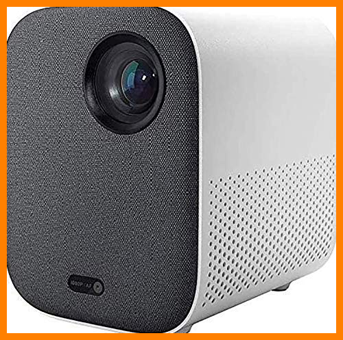 【 Mejor precio en oferta de 】✔️ Xiaomi Mini Proyector, Mi Inteligentes Portátil Soporte Proyector 1080P Máximo 200" Pantalla 30000 Horas Vida Lámpara LED Proyector Vídeo Promedio lúmenes ANSI 500, USB/HD/SD/AV/VGA para Cine en Casa