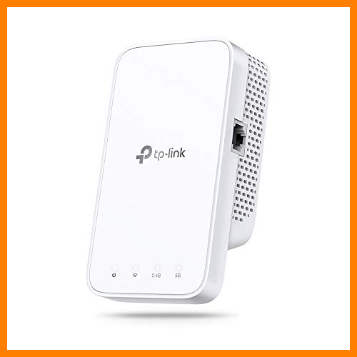 【 Mejor precio en oferta de 】✔️ TP-Link RE230 - Repetidor WiFi, AC750 mesh, Doble Banda 5 GHz/2.4 GHz , Puerto Ethernet, Modo AP, Cobertura hasta 100m2, Compatible OneMesh