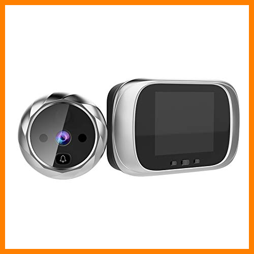 【 Mejor precio en oferta de 】✔️ Splenssy Mirillas Digitales para Puerta con Pantalla LCD de 2,8 Pulgadas, Visión Nocturna, Vigilancia Digital de la Puerta para la Seguridad Del Hogar