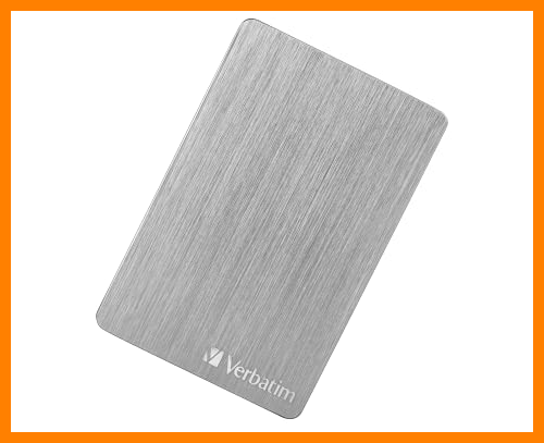 【 Mejor precio en oferta de 】✔️ Verbatim Store 'n' Go ALU Slim I 1 TB I Plata I Disco Duro Externo I USB 3.2 Gen 1 I Disco Duro Externo de Aluminio I para Windows & Mac OS X I Disco Duro portátil I Disco Duro USB