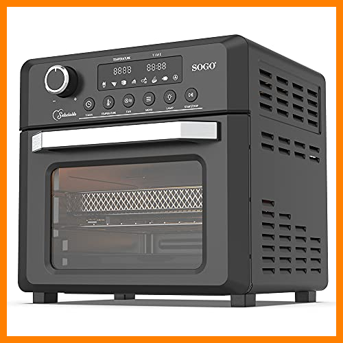 【 Mejor precio en oferta de 】✔️ SOGO FRE-SS-10490 FREIDORA SIN ACEITE CON HORNO - 18L - 1500W